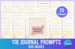 118 Journal prompts For Canva Product Image 1