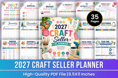 2027 Craft Seller Planner | Business Organizer Product Image 1