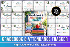 Gradebook & Attendance Tracker | Student Grades, Attendance Product Image 1