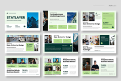 Business Statistic Keynote Template Product Image 2