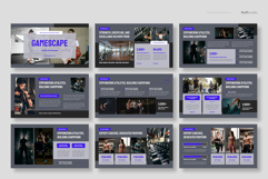 Sport &amp; Fitness Google Slides Template Product Image 2