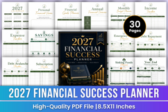 2027 Financial Success Planner | Financial Goals Product Image 1