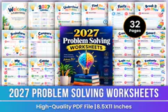 2027 Problem Solving Worksheets | Critical Thinking, Logic Product Image 1