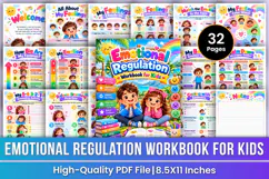 Emotional Regulation Workbook for Kids | Feelings, Coping Product Image 1