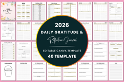 2026 Daily Gratitude &amp; Reflection Journal Product Image 1