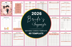 2026 Bride’s Organizer Canva templates Product Image 1
