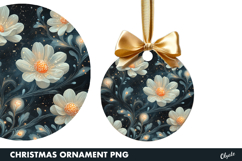 Christmas Winter Magic Ornament PNG Product Image 1