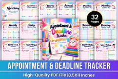 Appointment & Deadline Tracker | Appointments, Deadlines Product Image 1