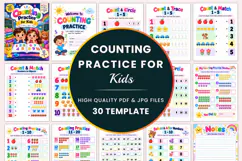 Counting Practice for Kids Kdp interiors Product Image 1