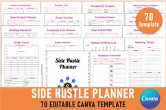 Side Hustle Planner For Canva Interior Product Image 1