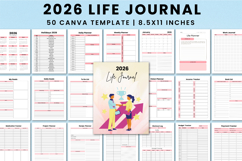 2026 Life Planner For Canva Templates Product Image 1