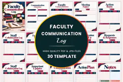 Faculty Communication Log Kdp interiors Product Image 1
