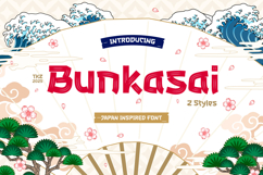 Bunkasai - Japan Inspired Font Product Image 1
