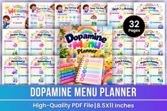 Dopamine Menu Planner | Mood Boosters, Joy Activities Product Image 1