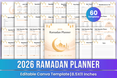 2026 Ramadan Planner Canva Interiors Canva Templates Product Image 1