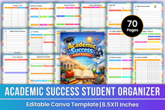 Academic Success Student Organizer | Study, Goals &amp; Product Product Image 1