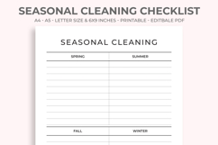 Seasonal Cleaning Checklist Product Image 1