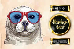Harbor Seal| Patriotic Clipart | 4th of July Product Image 1