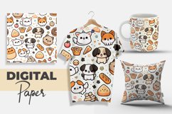 Cute Little Dogs Seamless Digital Paper Product Image 1