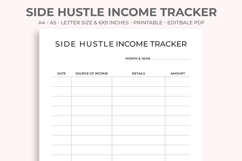 Side Hustle Income Tracker Product Image 1
