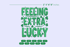 Feeling Extra Lucky St Patrick's Design Product Image 1