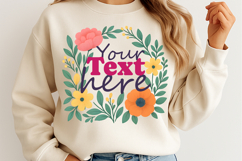 Floral Wreath PNG Product Image 1