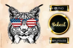 Bobcat | Patriotic Clipart | 4th of July Product Image 2