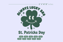 Always Lucky Bro St. Patricks Day Embroidery Product Image 1