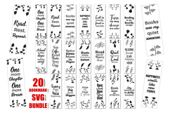 Motivational Bookmark SVG Bundle Product Image 1