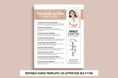 Home Buyer Guide Canva Template, Real Estate Buyer Checklist Product Image 1