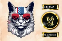 Bobcat | Patriotic Clipart | 4th of July Product Image 1