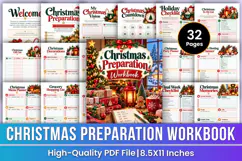 Christmas Preparation Workbook | Holiday Planning, Budgeting Product Image 1