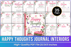 Happy Thoughts Journal | Positive Mindset Product Image 1