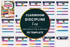 Classroom Discipline Log Kdp interiors Product Image 1