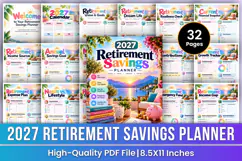 2027 Retirement Savings Planner | Retirement Goals, Savings Product Image 1