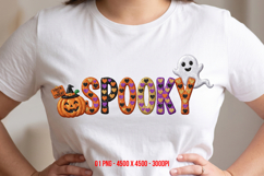 Halloween Spooky t shirt Design PNG Product Image 2