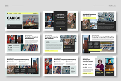 Logistics &amp; Transportation Keynote Template Product Image 2