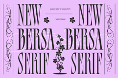 Bersa Serif | Narrow Serif Product Image 1