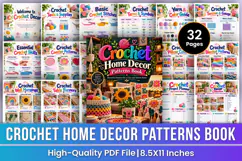 Crochet Home Decor Patterns Book | Cozy DIY Decorations Product Image 1