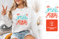 Stay Fresh Graffiti SVG PNG Urban Street Style Drip Letterin Product Image 1