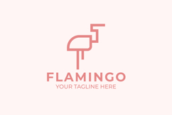 Flamingo Minimal Clean Logo Product Image 1