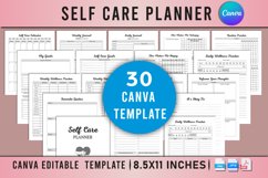 Self Care Planner For Canva Template Product Image 1