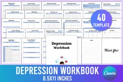 Depression Workbook For Canva Interior Product Image 1