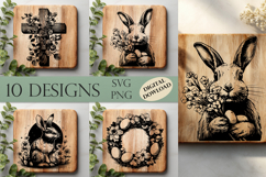 EasterSVG Laser Engraving Files Bundle | Product Image 1