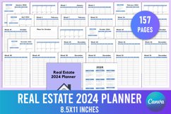 2024 Real Estate Planner For Canva Interior Product Image 1