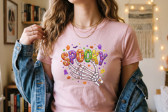 Halloween Spooky T shirt Design PNG Product Image 2