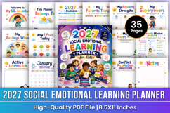 2027 Social Emotional Learning Planner Product Image 1