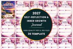 2027 Self-Reflection & Inner Growth Journal Product Image 1