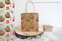 Christmas Lantern Home Watercolor Clipart Set 45 Elements Product Image 13