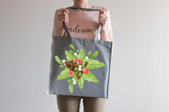 Christmas Lantern Home Watercolor Clipart Set 45 Elements Product Image 16